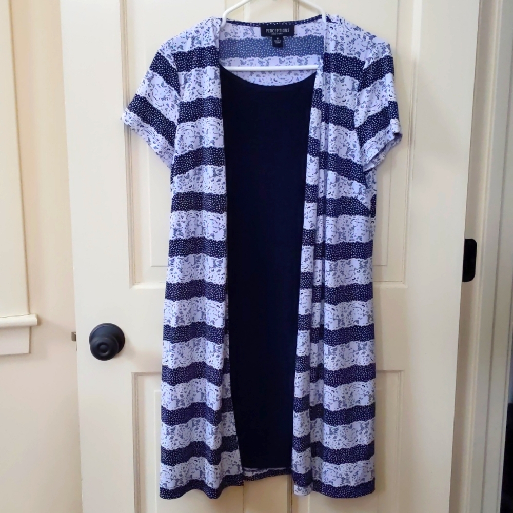 Perceptions New York Navy Blue Dress